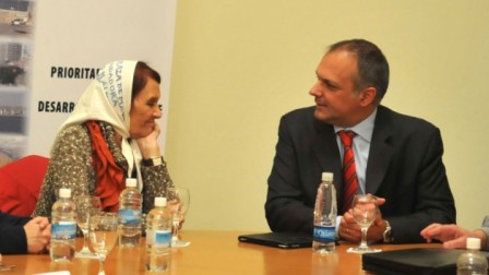 Buzzi se reunió con Madres de Plaza de Mayo
