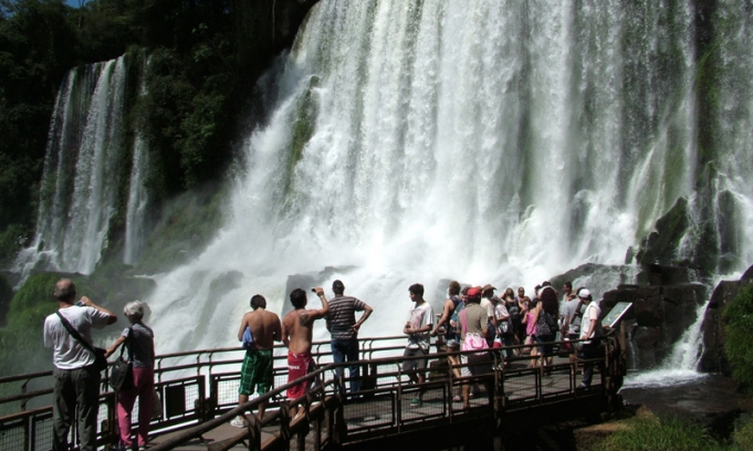 Récord turístico en la Cataratas