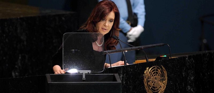 CFK, al FMI: “Mi país no es un cuadro de fútbol, es una nación soberana”