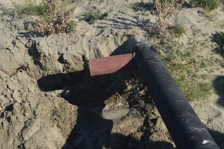 Desconectan agua en terrenos ilegales