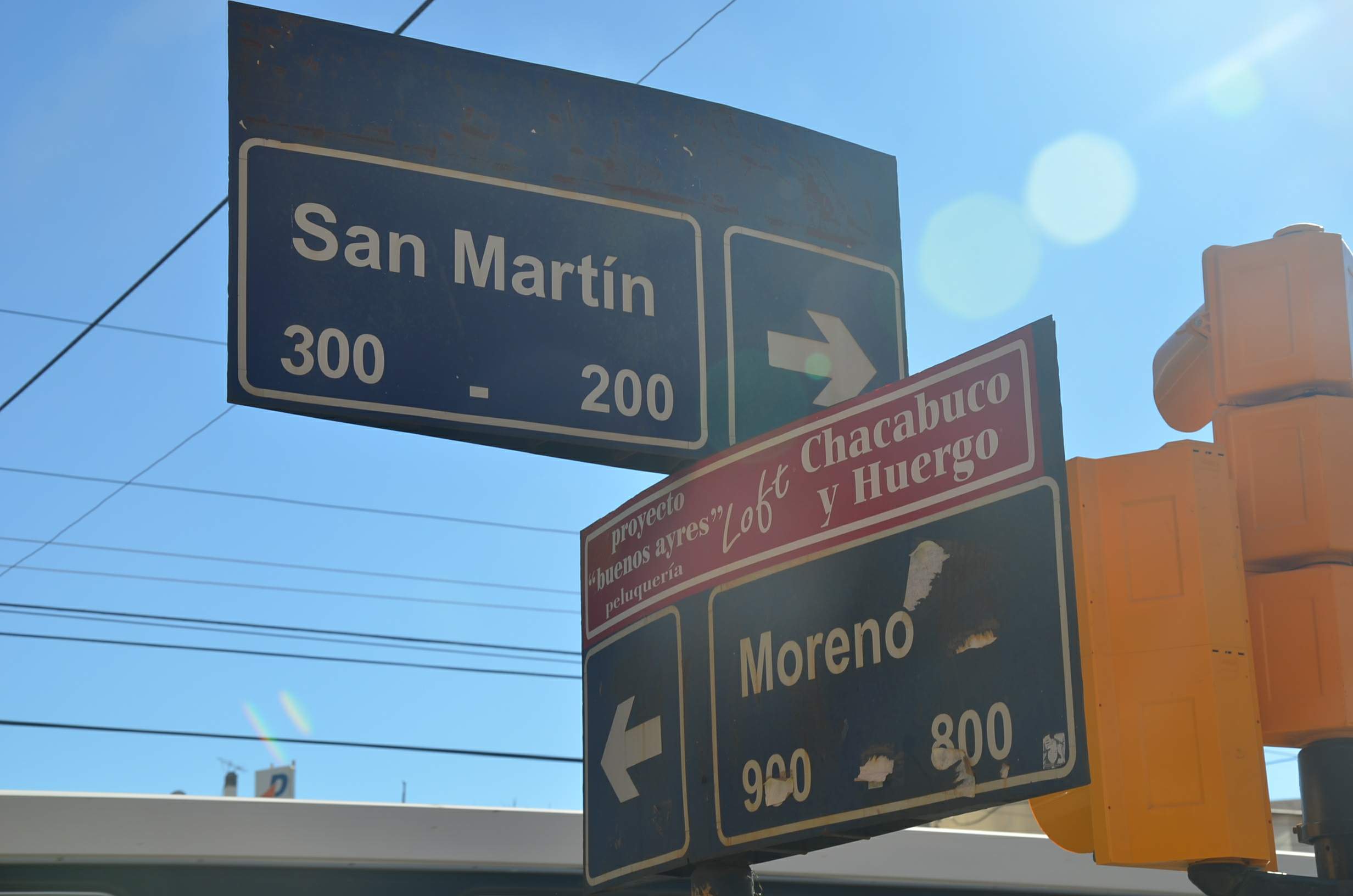 Ya rigen los cambios de circulación en calles céntricas