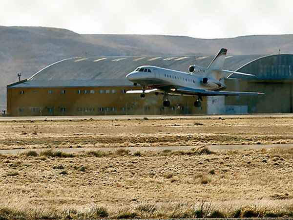 Finalmente, Cristina viajó a El Calafate en un avión privado