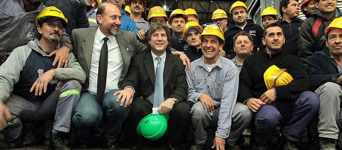 Boudou inaugura hoy en Madryn la sede de un sindicato