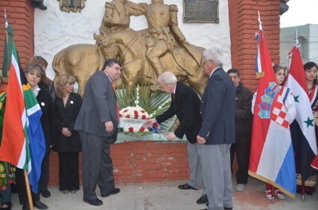 Se conmemoró el 202° aniversario de la independencia de Chile