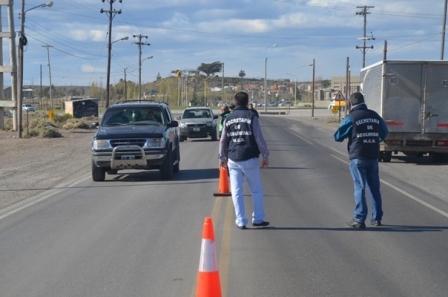 Operativo de control en zona norte
