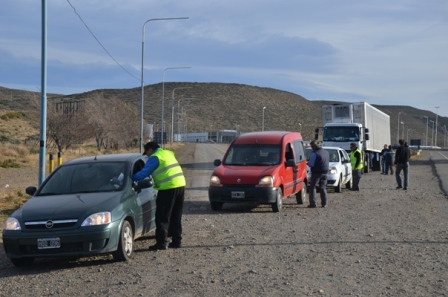 Operativos policiales en las calles de la ciudad