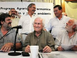 ‘Pino’ Solanas y un mensaje premonitorio