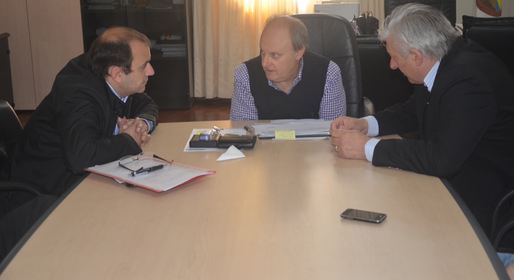 Las Cámaras de Comercio y de Turismo se reunieron con Di Pierro