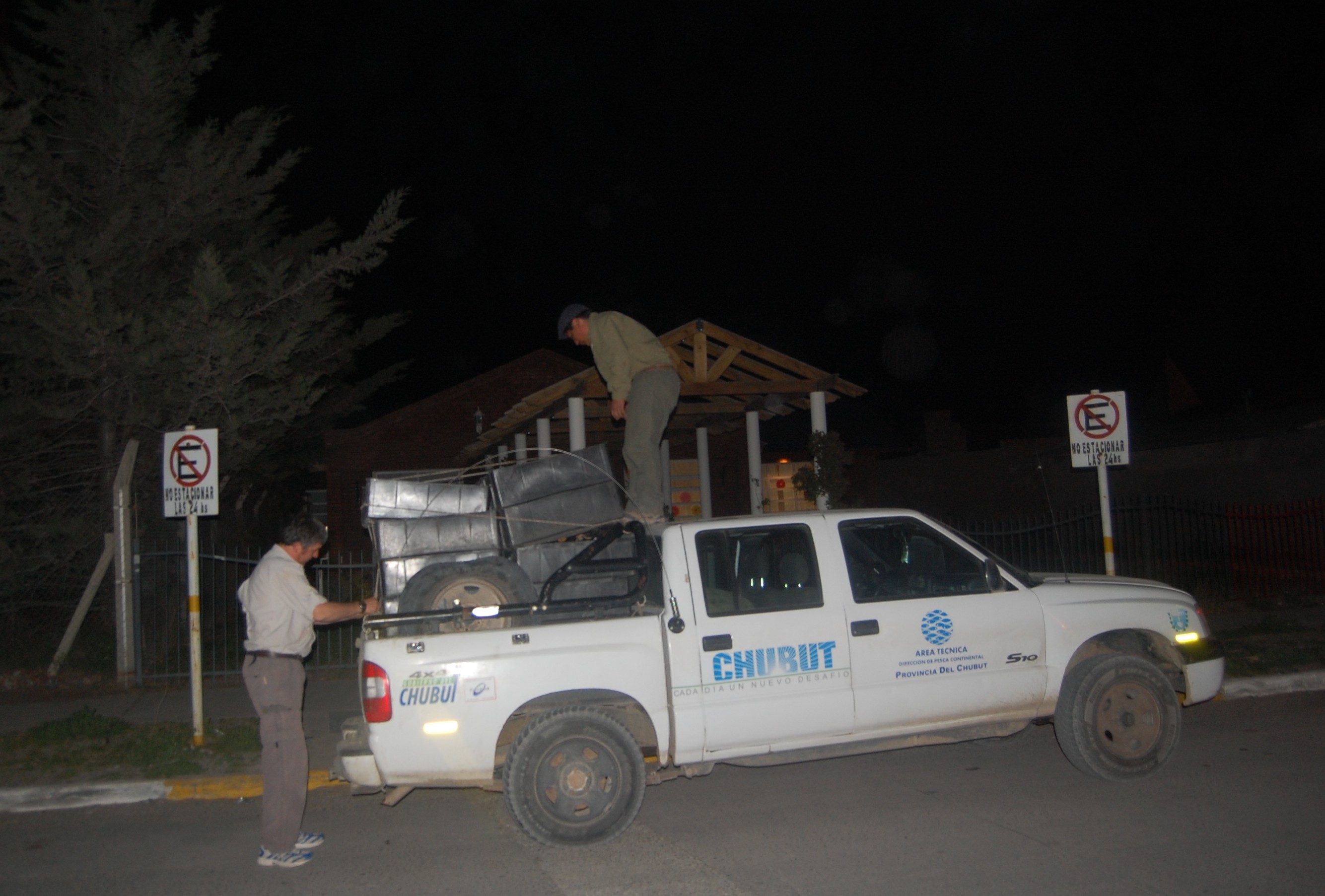 Decomisan 700 kilos de pescado en Sarmiento