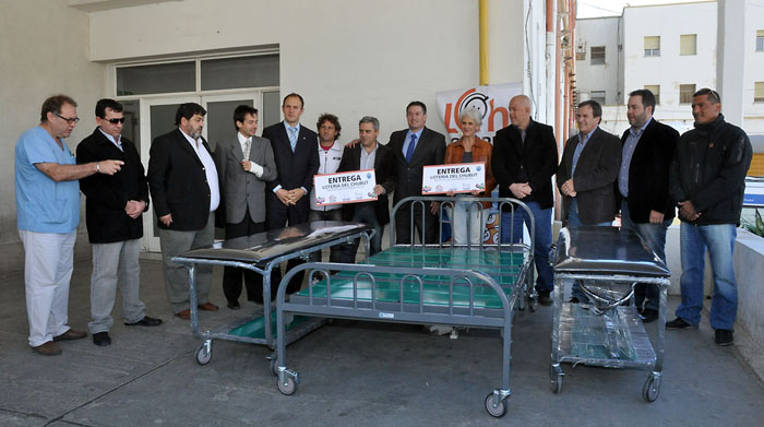 Lotería entregó bienes al Hospital Regional
