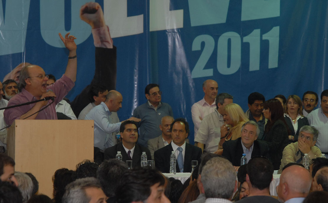 Fuerte homenaje de Di Pierro a Néstor Kirchner