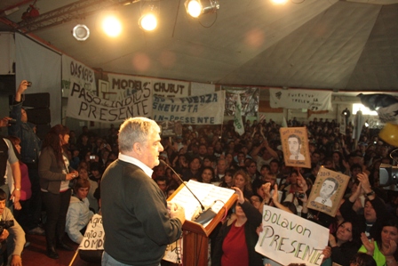 Das Neves en Esquel: “Sin 2013 no hay 2015”