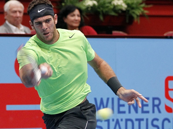 Del Potro le ganó a Matosevic y pasó a semifinales en Viena