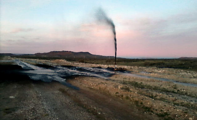 Derrame de Petróleo en el área denominada LH10