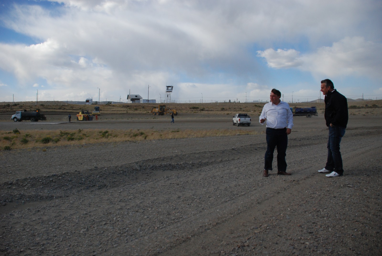 Inminente final de las obras del autódromo comodorense