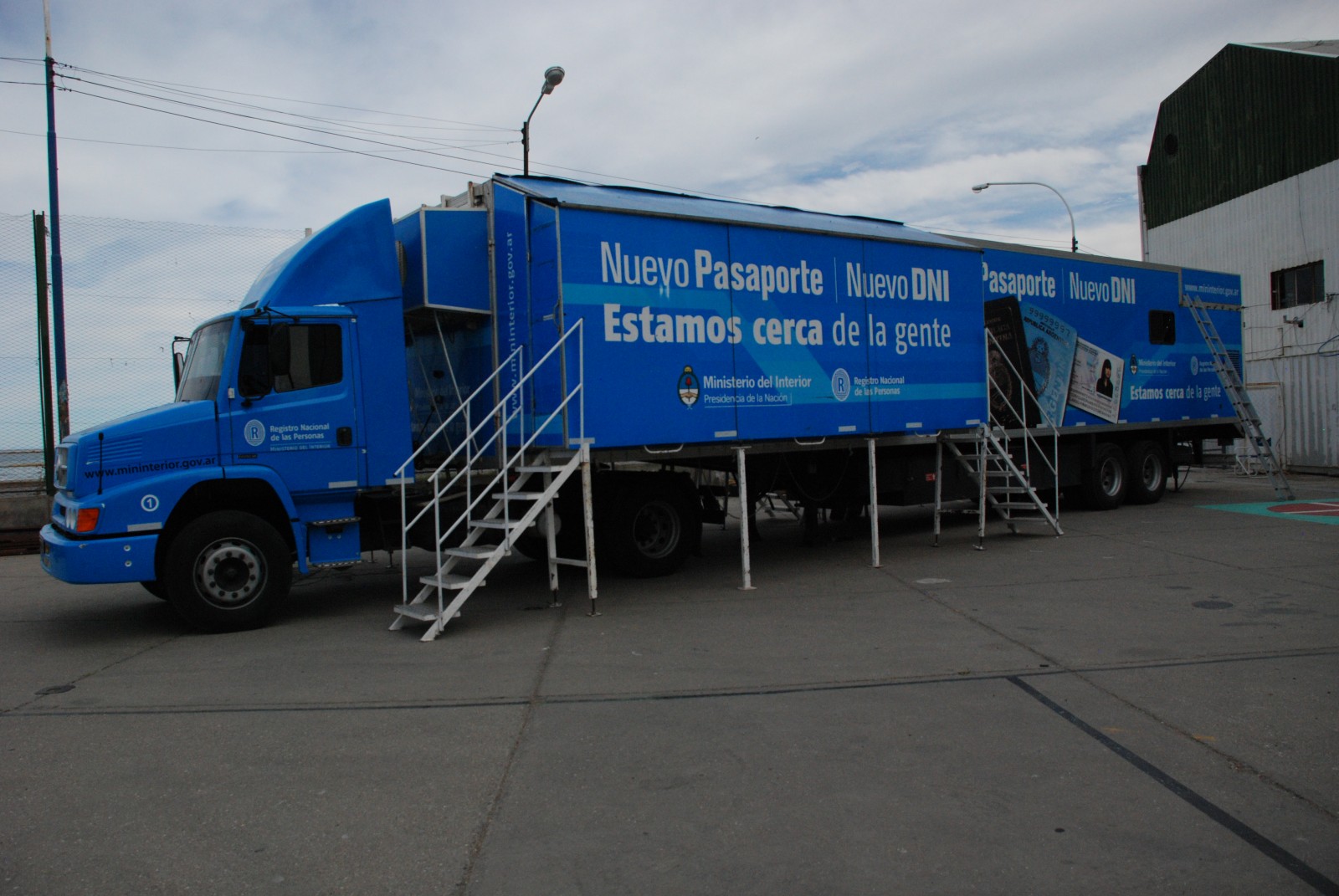 El Centro de Documentación Móvil llegó a Comodoro