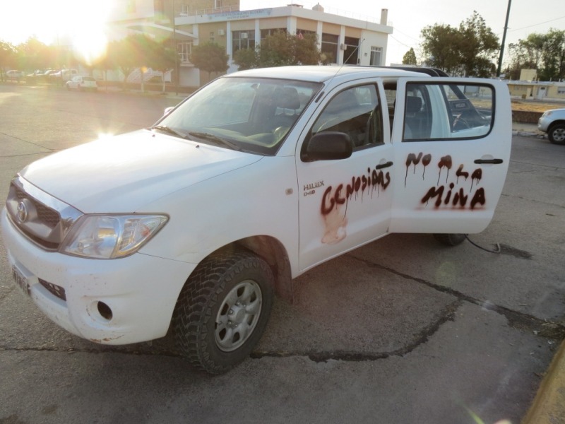 Fuerte custodia para la sesión en la Legislatura