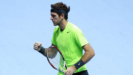 ‘Delpo’ superó a Federer y jugará la semifinal en Londres