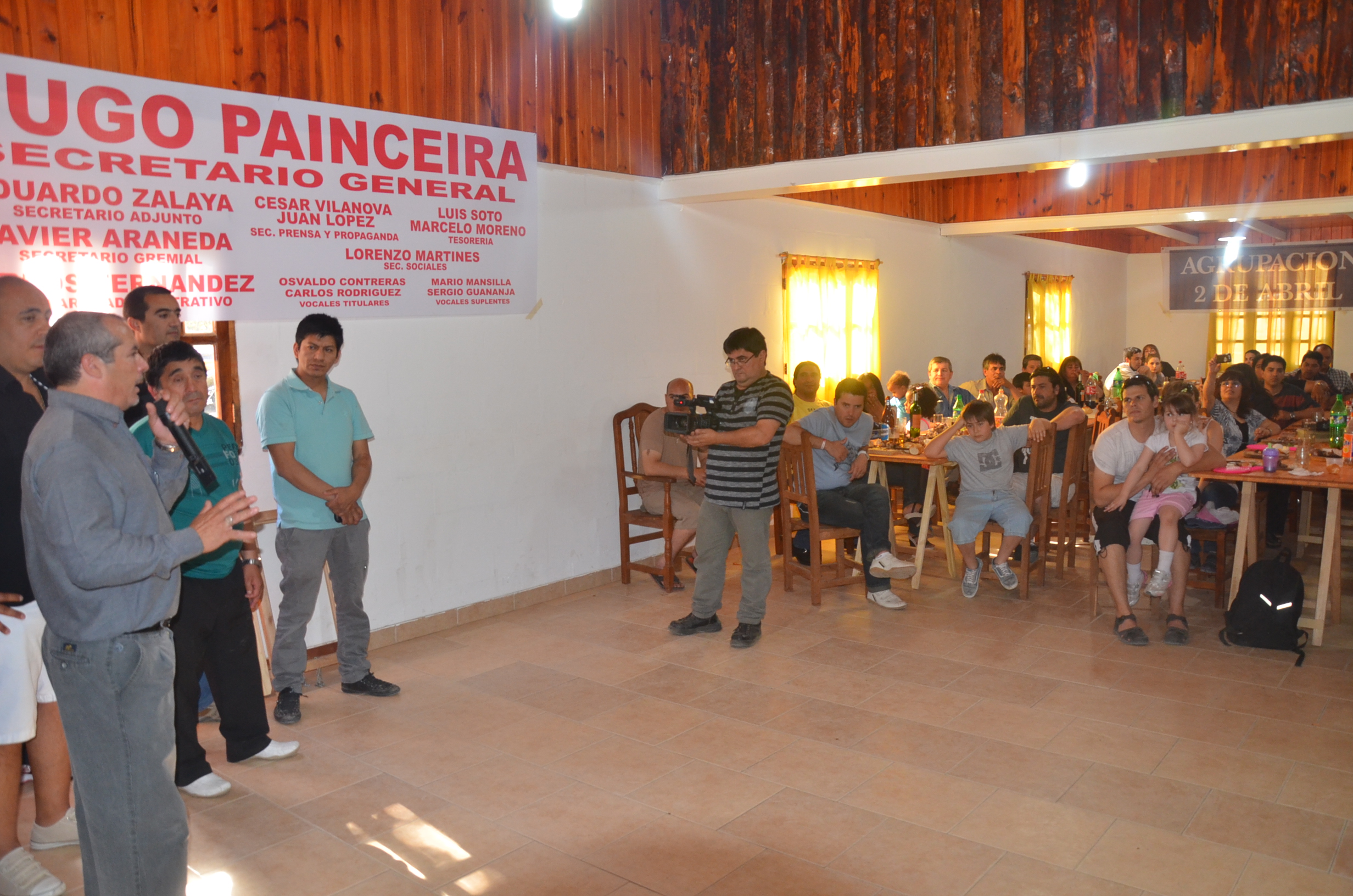 Painceira valoró el acompañamiento de los afiliados