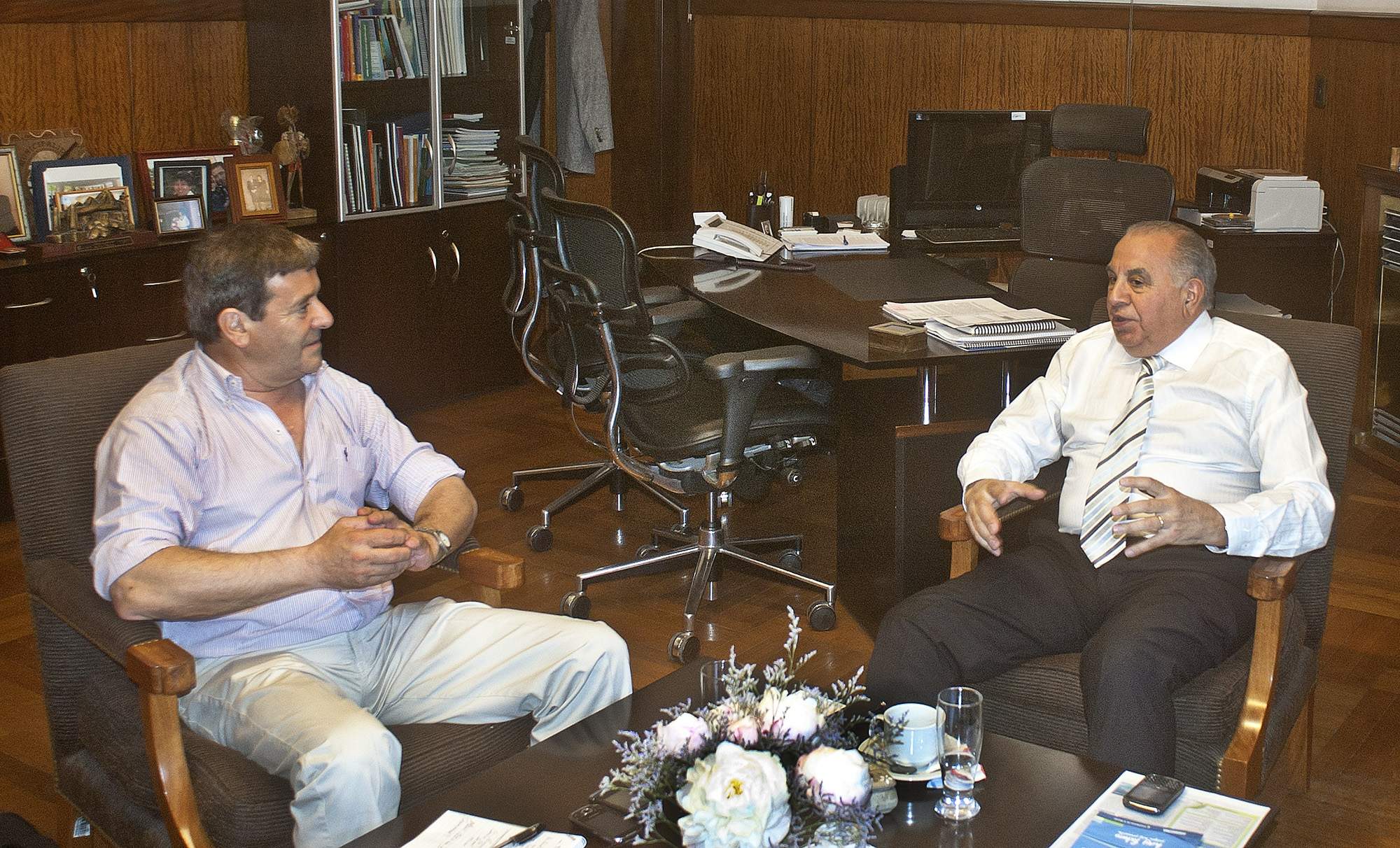 Salud: Sáenz destacó apoyo nacional para implementar planes