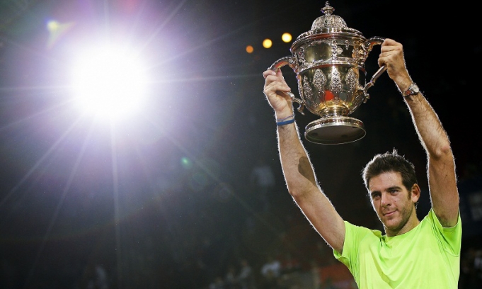 Del Potro enfrentará nuevamente a Federer en Londres