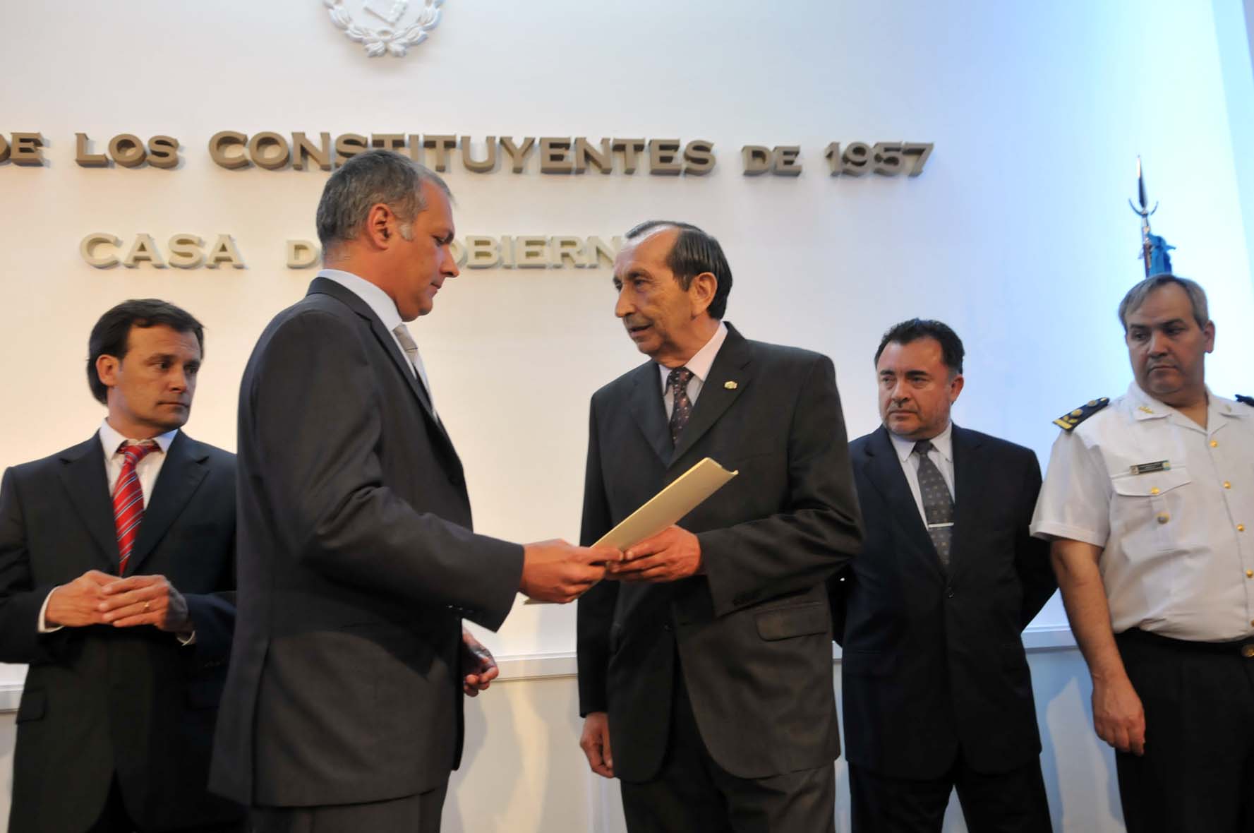 Buzzi valoró la tarea de las fuerzas de seguridad