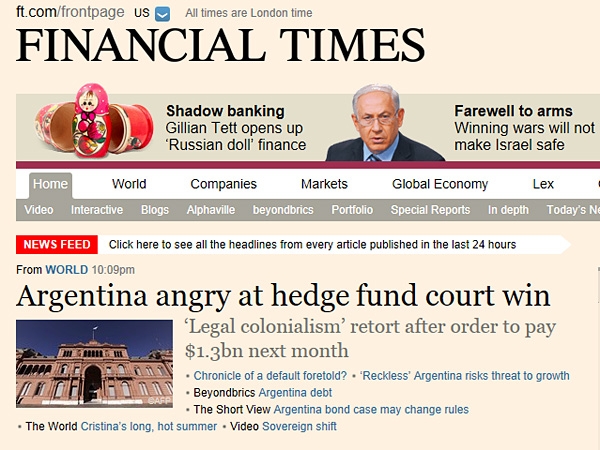 Prensa norteamericana aduce brecha entre visualizaciones de la realidad Argentina