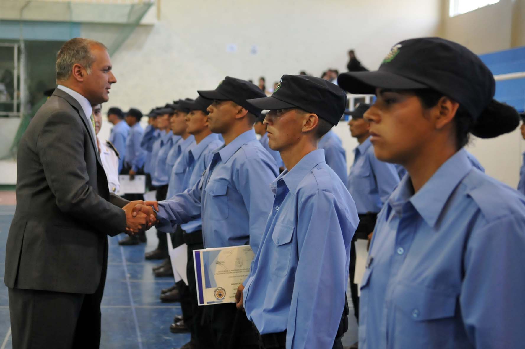 Se recibieron 62 nuevos efectivos de Policía