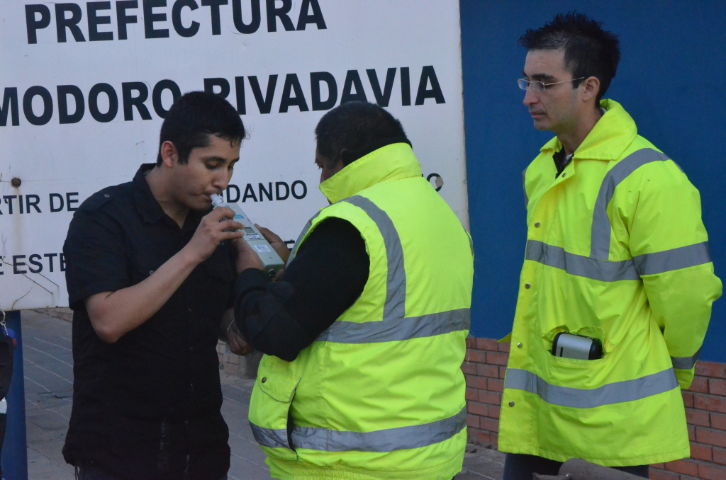 Diez vehículos fueron al corralón por alcoholemia positiva
