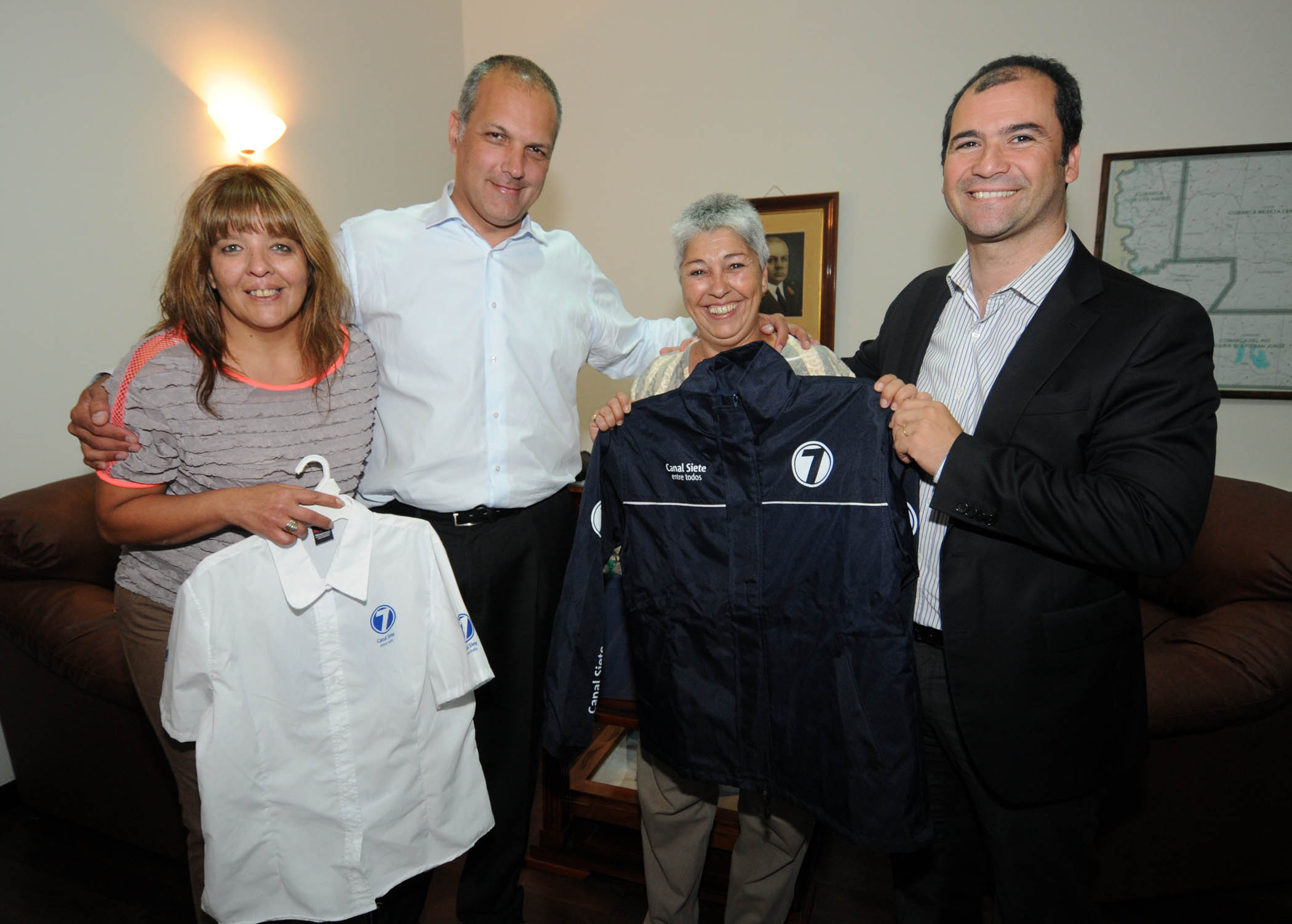 Destacan al gremio de la televisión en la recuperación de la TV pública