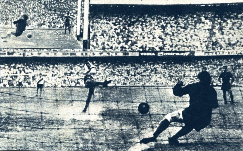 Se cumple medio siglo del penal atajado por Roma a Delem