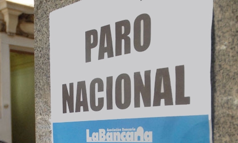 La Bancaria anunció un paro nacional para este mes