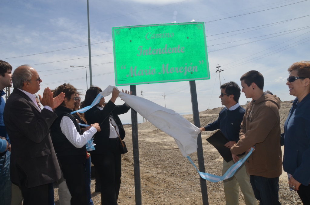 Inauguraron el camino “Intendente Morejón”