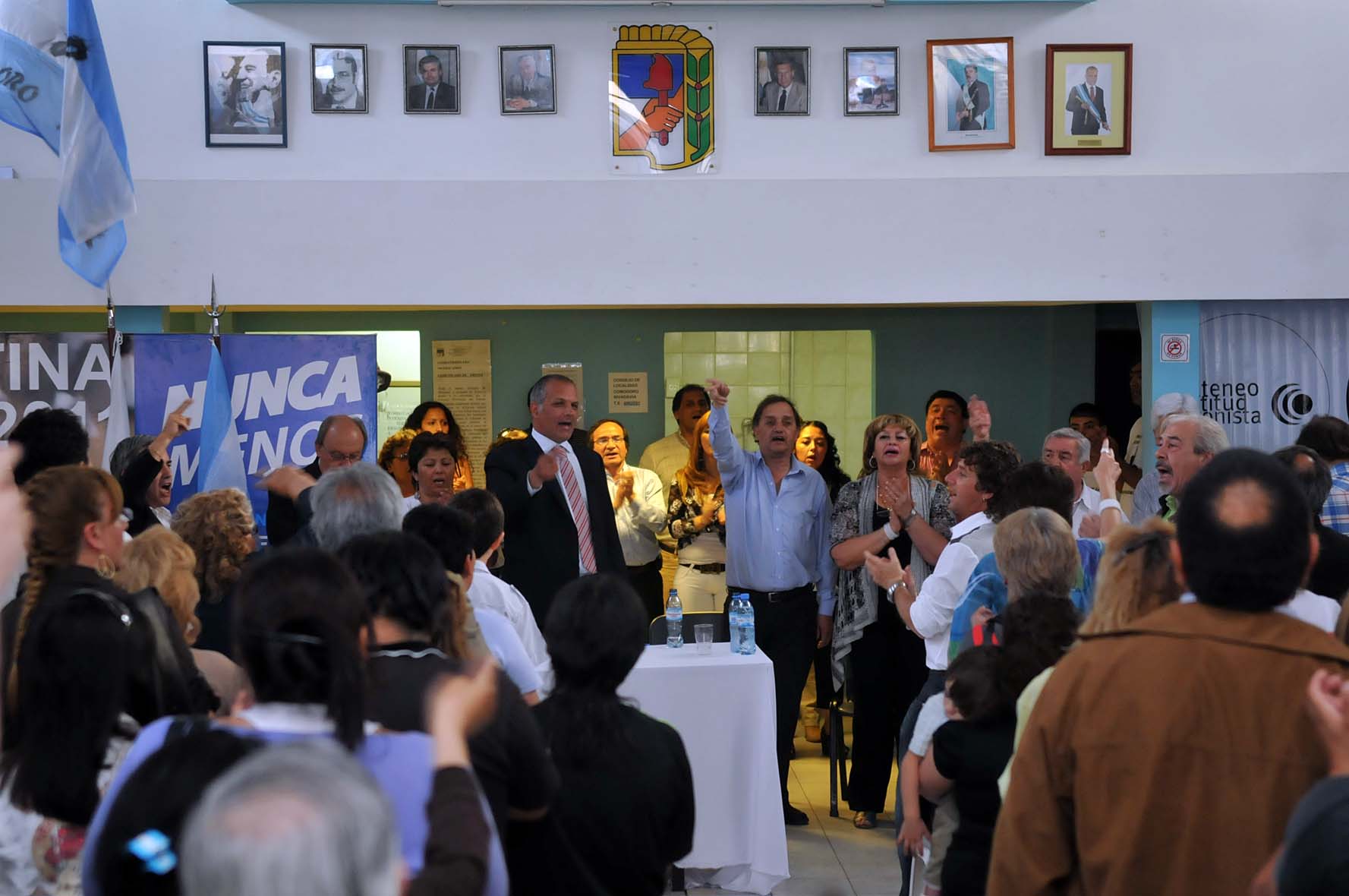 Buzzi: «Tenemos que llevarle a la Presidenta una victoria”