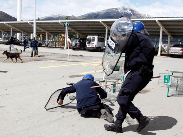 Bariloche: decenas de heridos por saqueos