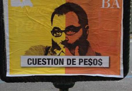 Afiches contra Lanata