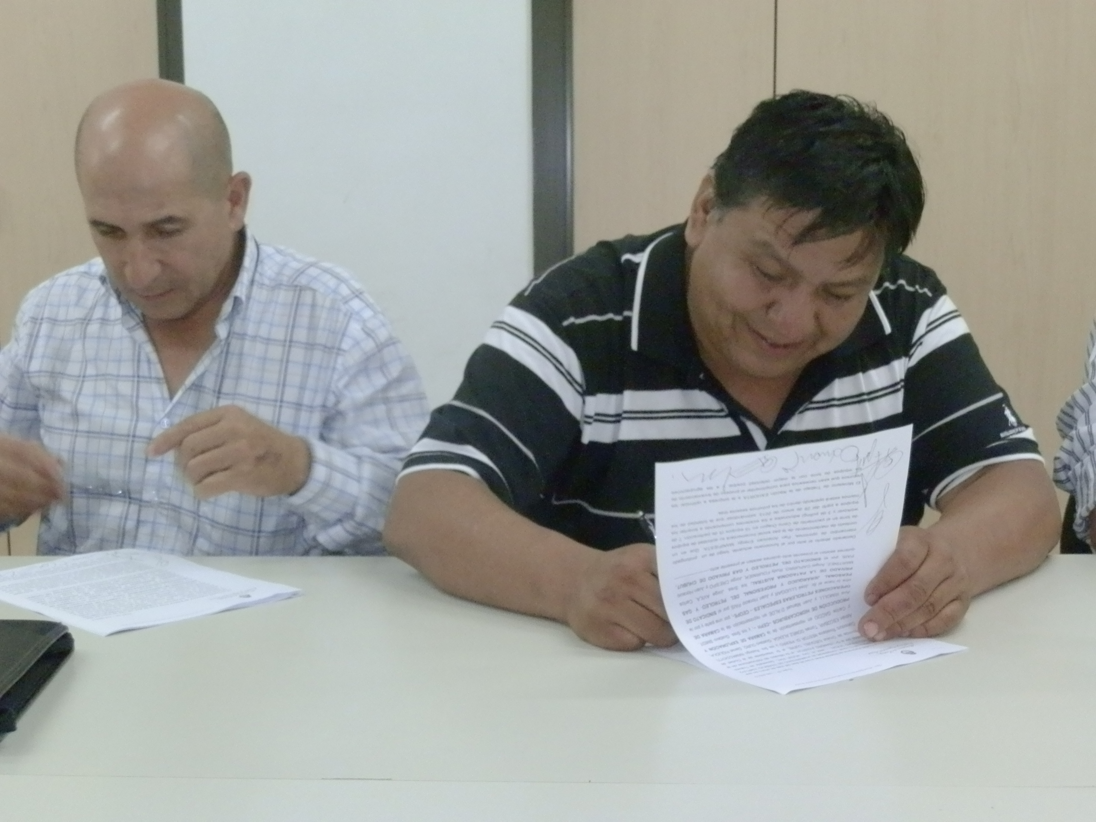 Se destrabo el conflicto petrolero