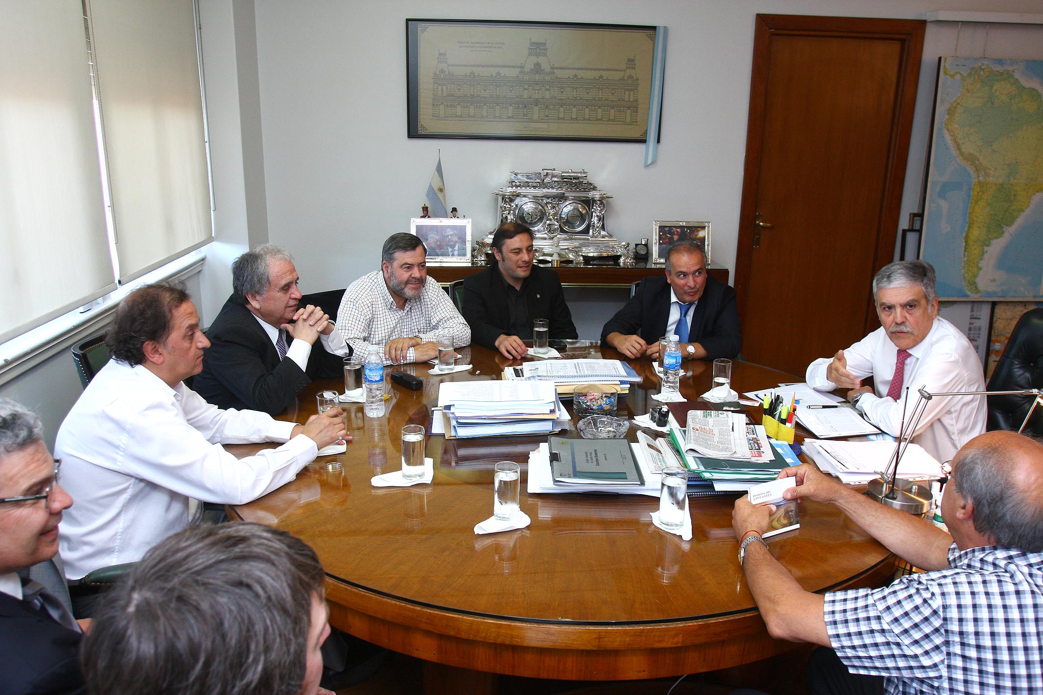 Di Pierro se reunió con De Vido