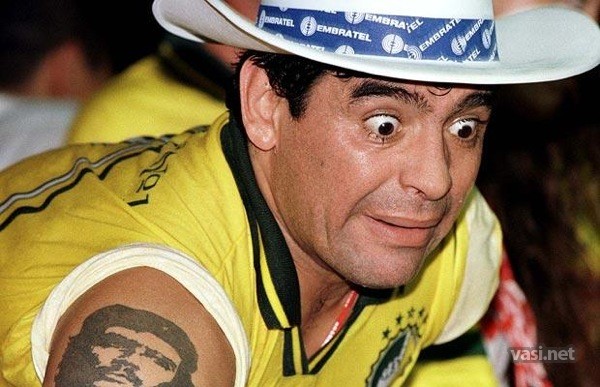 En Dubai, Maradona se declaró «cristinista»