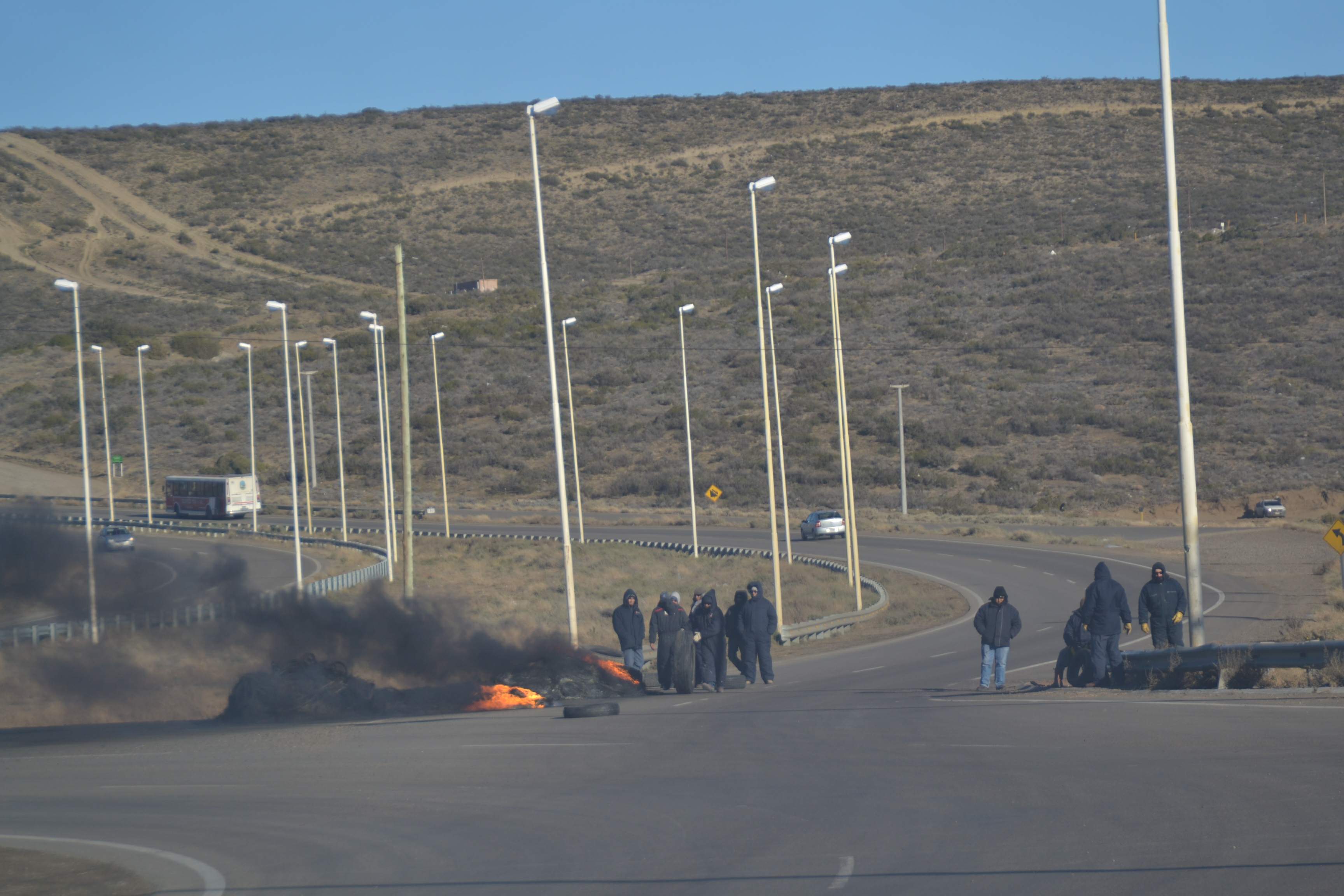 Nuevo corte en el cruce de las rutas 3 y 26