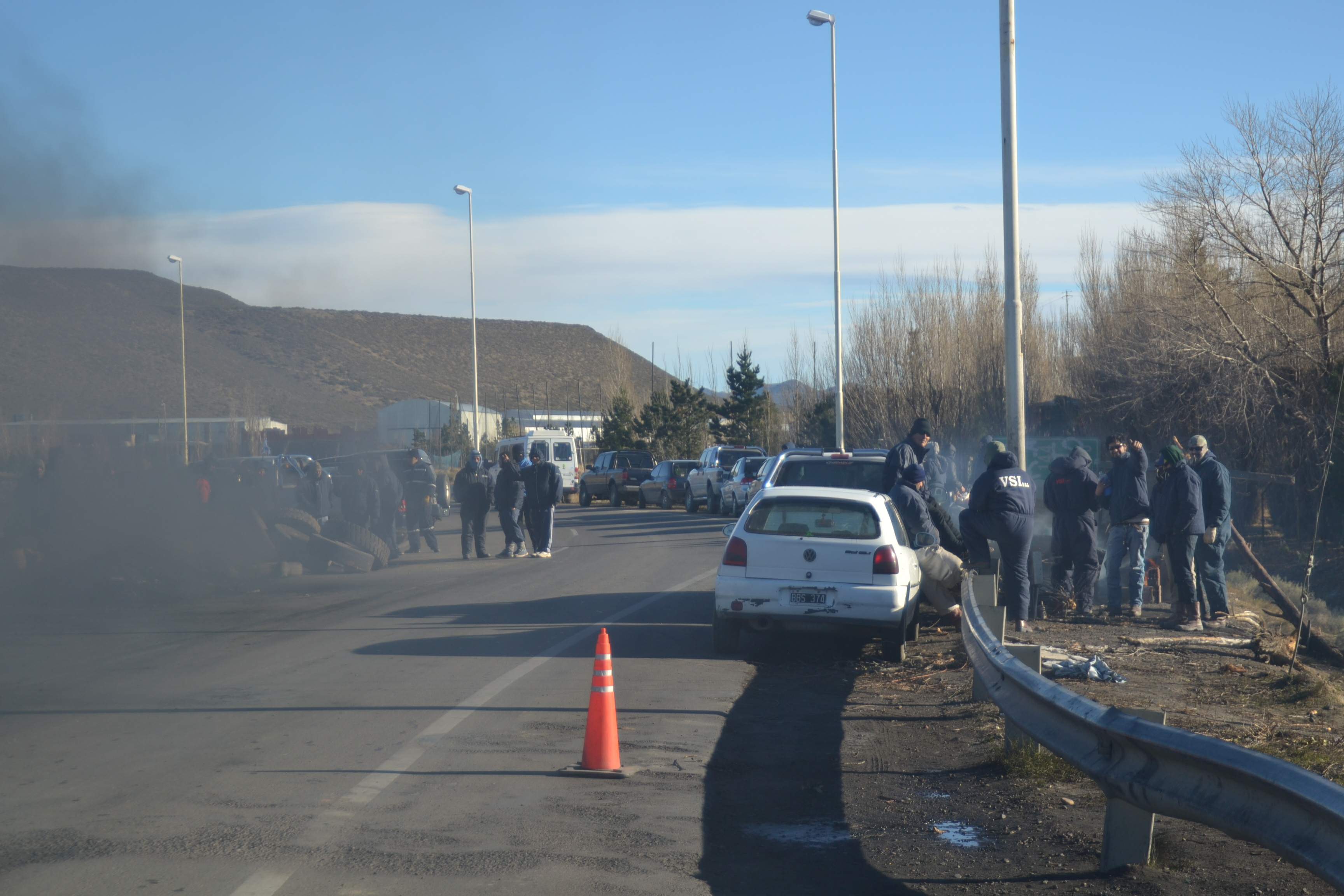 Secuestraron droga de un vehículo que habría participado del piquete