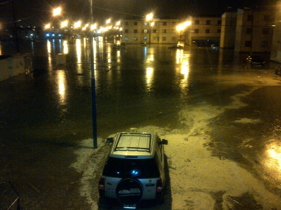 Intensos trabajos zonas anegadas