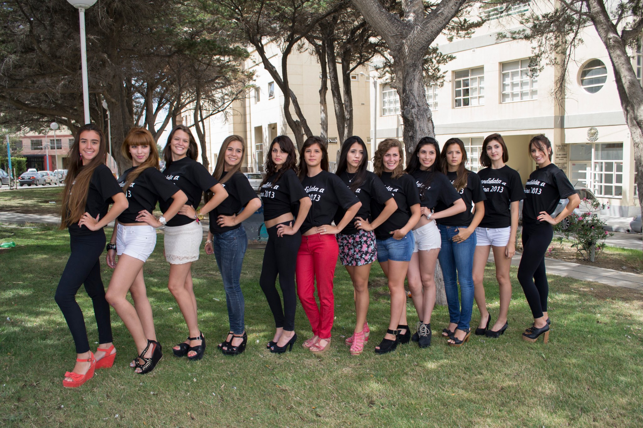 Ya están las 12 candidatas a Reina de la ciudad