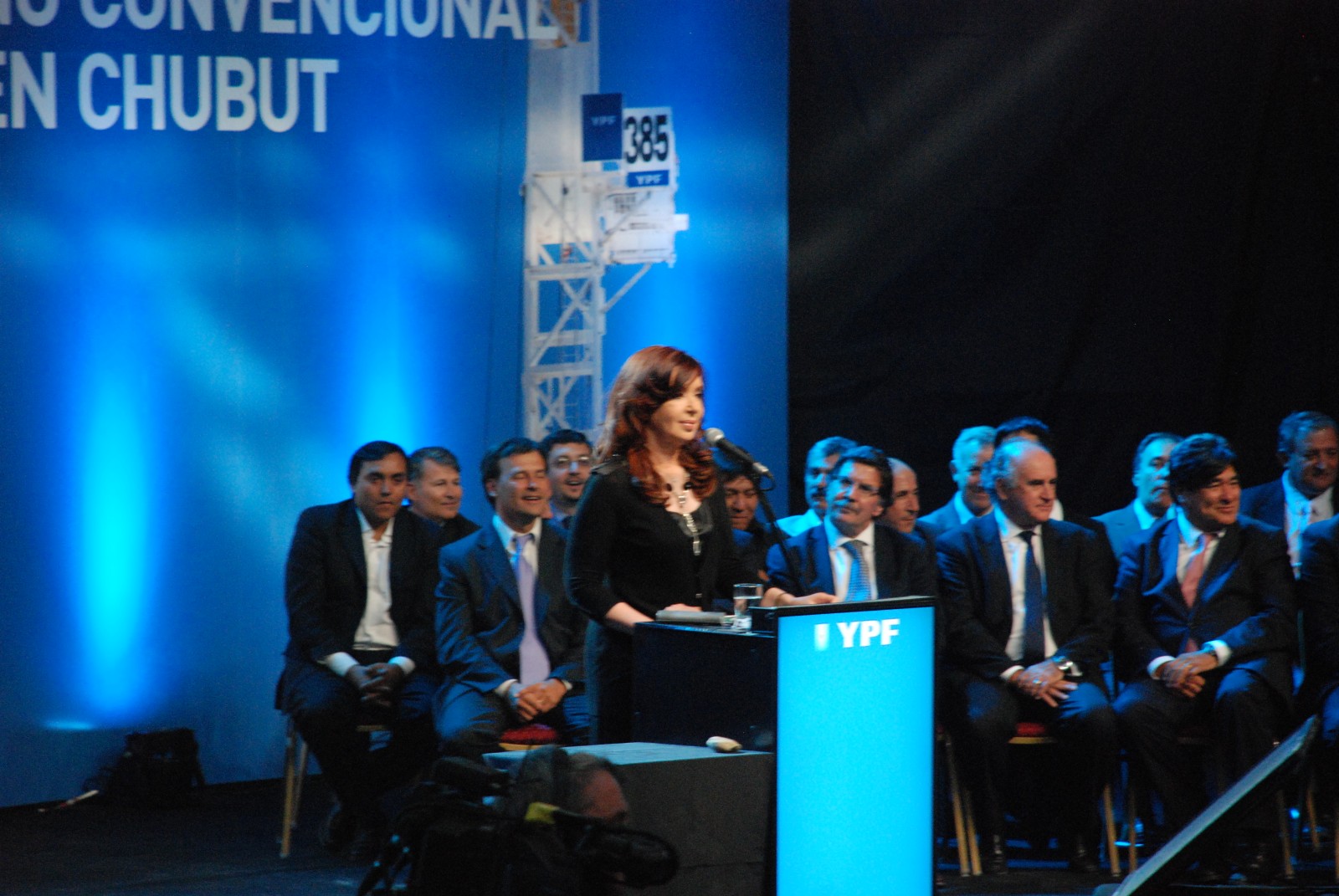 La Presidenta lanzó la exploración de hidrocarburos no convencionales