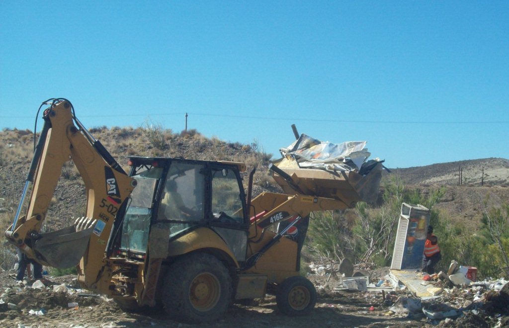 Cierran un basural clandestino en Astra