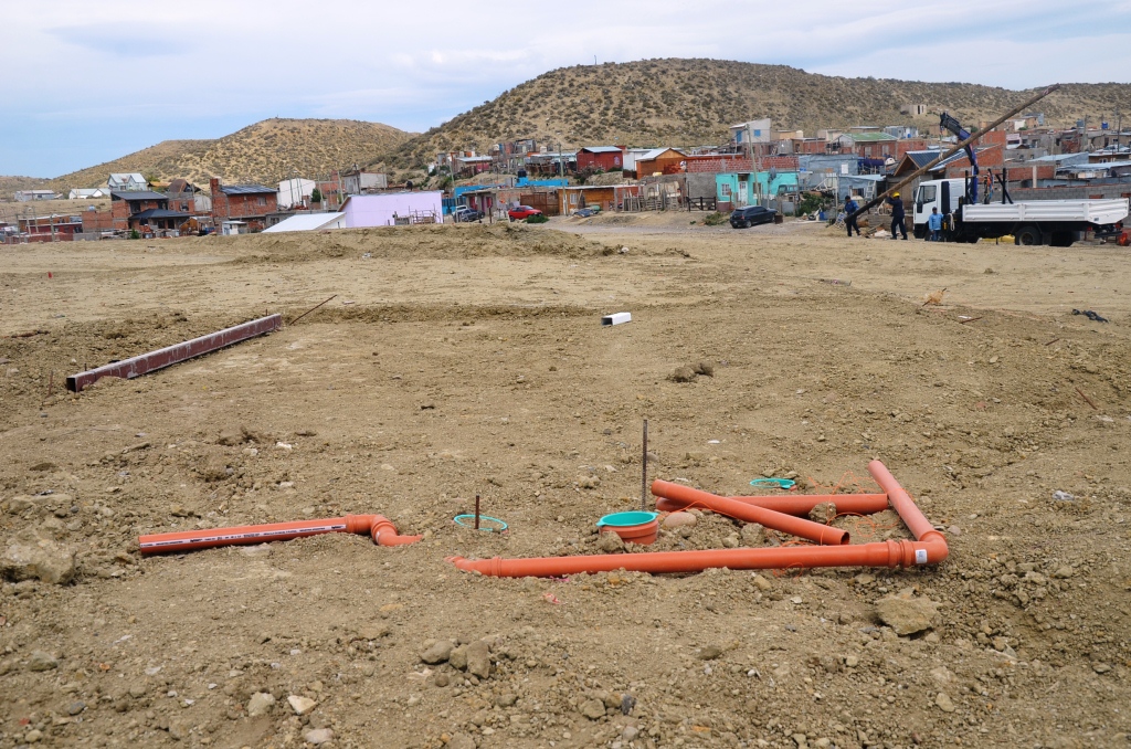 Hubo hechos vandálicos contra viviendas sociales