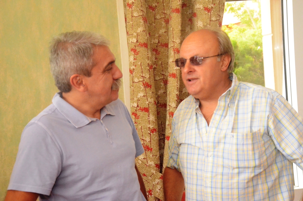 Aníbal F. visitó a Di Pierro