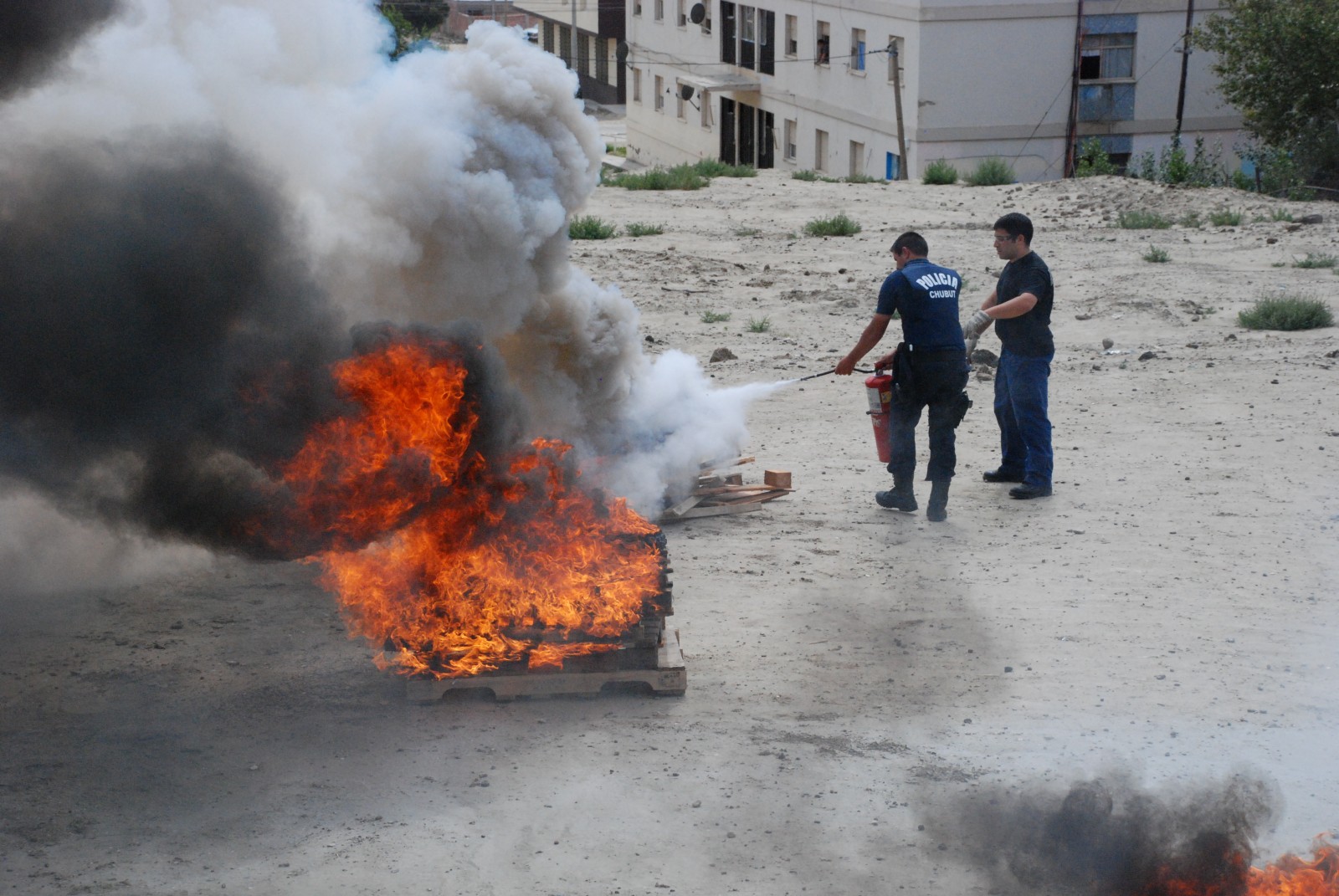 La Policía se capacita para actuar contra siniestros