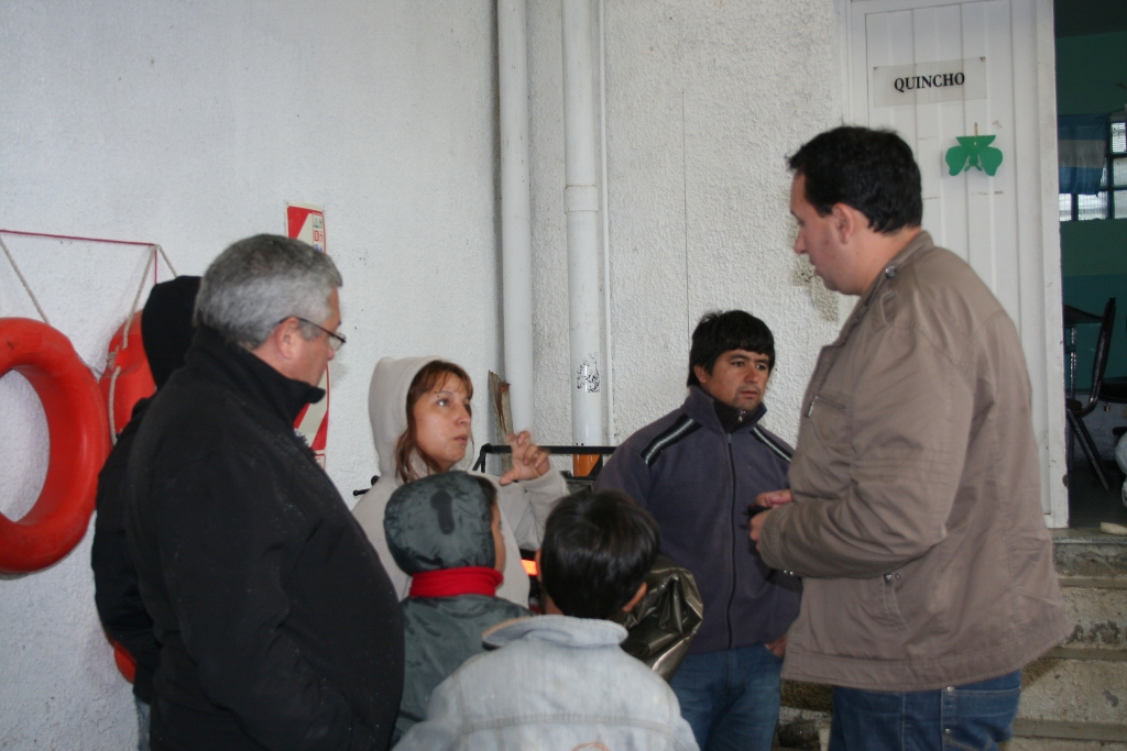 Zona de quintas: 20 familias evacuadas