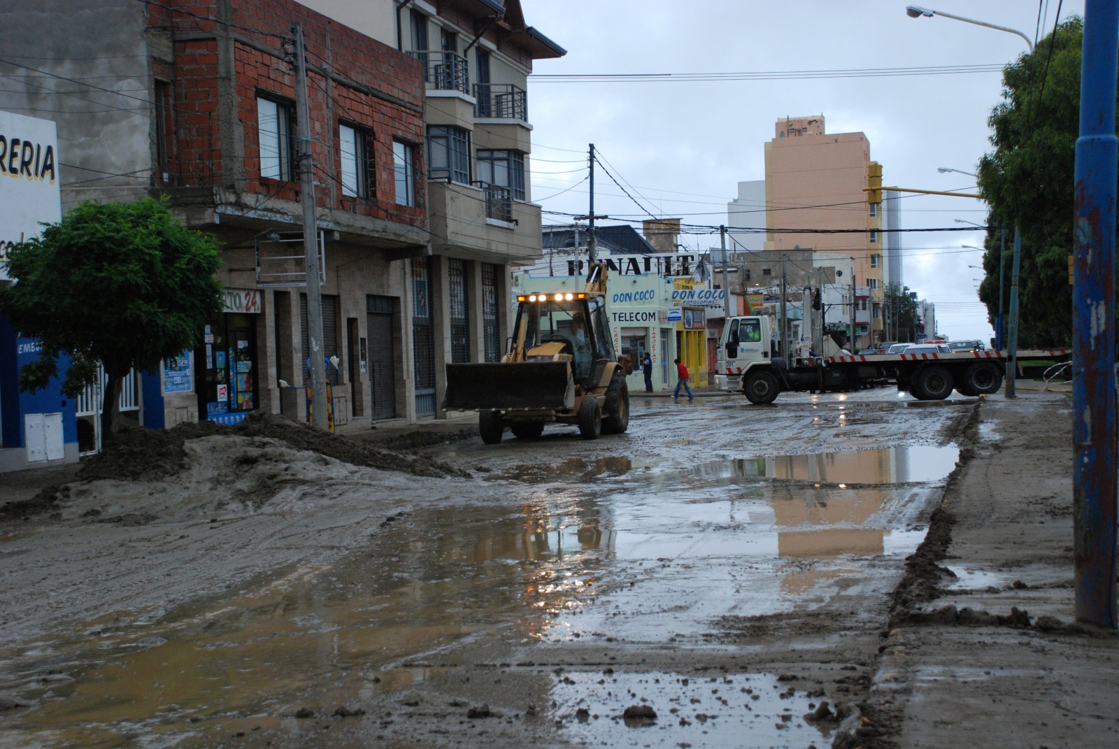 Cortarán calles céntricas por el temporal